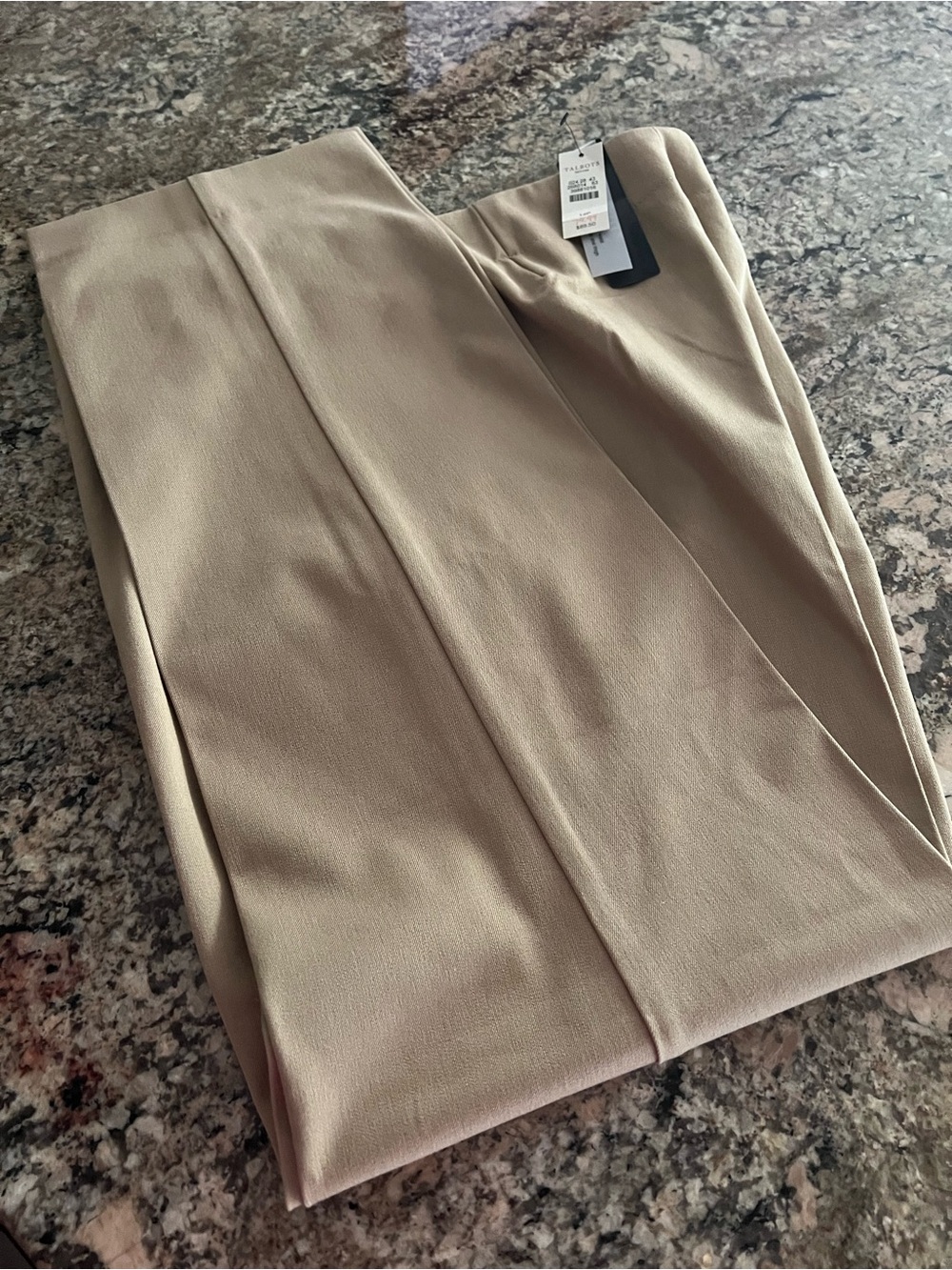 Talbots Beige Cropped Pants